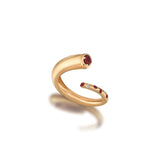 Flip Ring with Ruby Drops