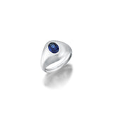 Gem Pinky with Sapphire