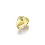 Pinky Gem Ring with Peridot