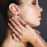 All Over Gem Ring - Pink Tourmaline & Pink Sapphire