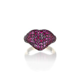 The Full Heart Ring with Allover Diamond