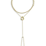 Mini Pebble Handchain with Savorite Drops