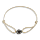 All Over Gem Strings Bracelet with Champagne Diamond