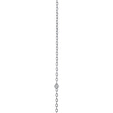 All Over Gem Earcuff with Green Sapphire