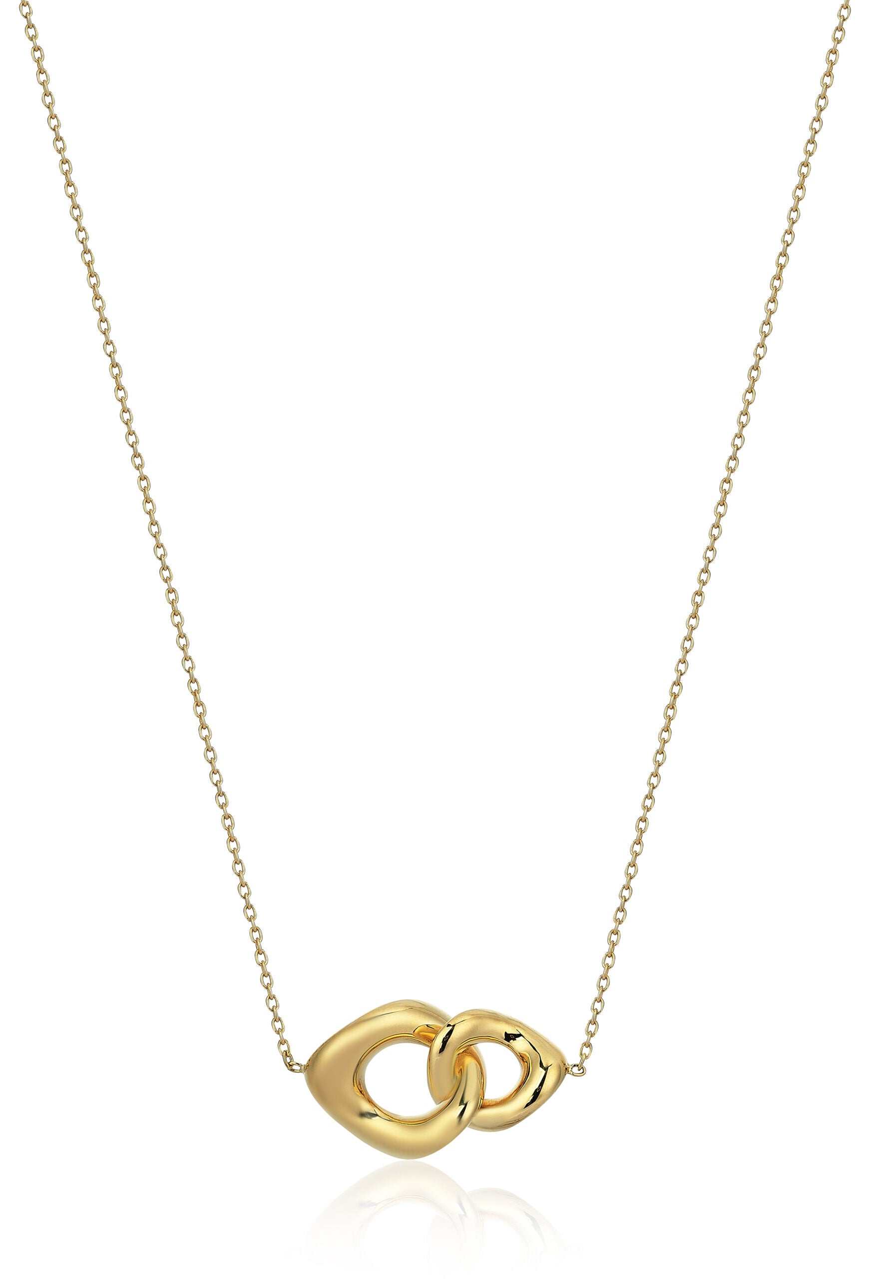 Mini Pebble Link Necklace