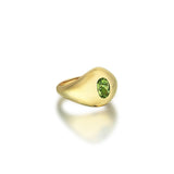 Pinky Gem Ring with Peridot