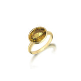 Bonbons Cobochon Ring - Yellow Beryl