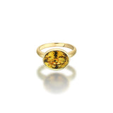 Bonbons Cobochon Ring - Yellow Beryl