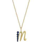 Love Letters M Necklace