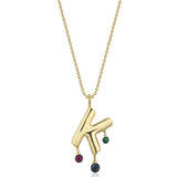 Melting K Necklace