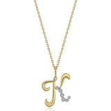 Diamond Love Letters K Necklace