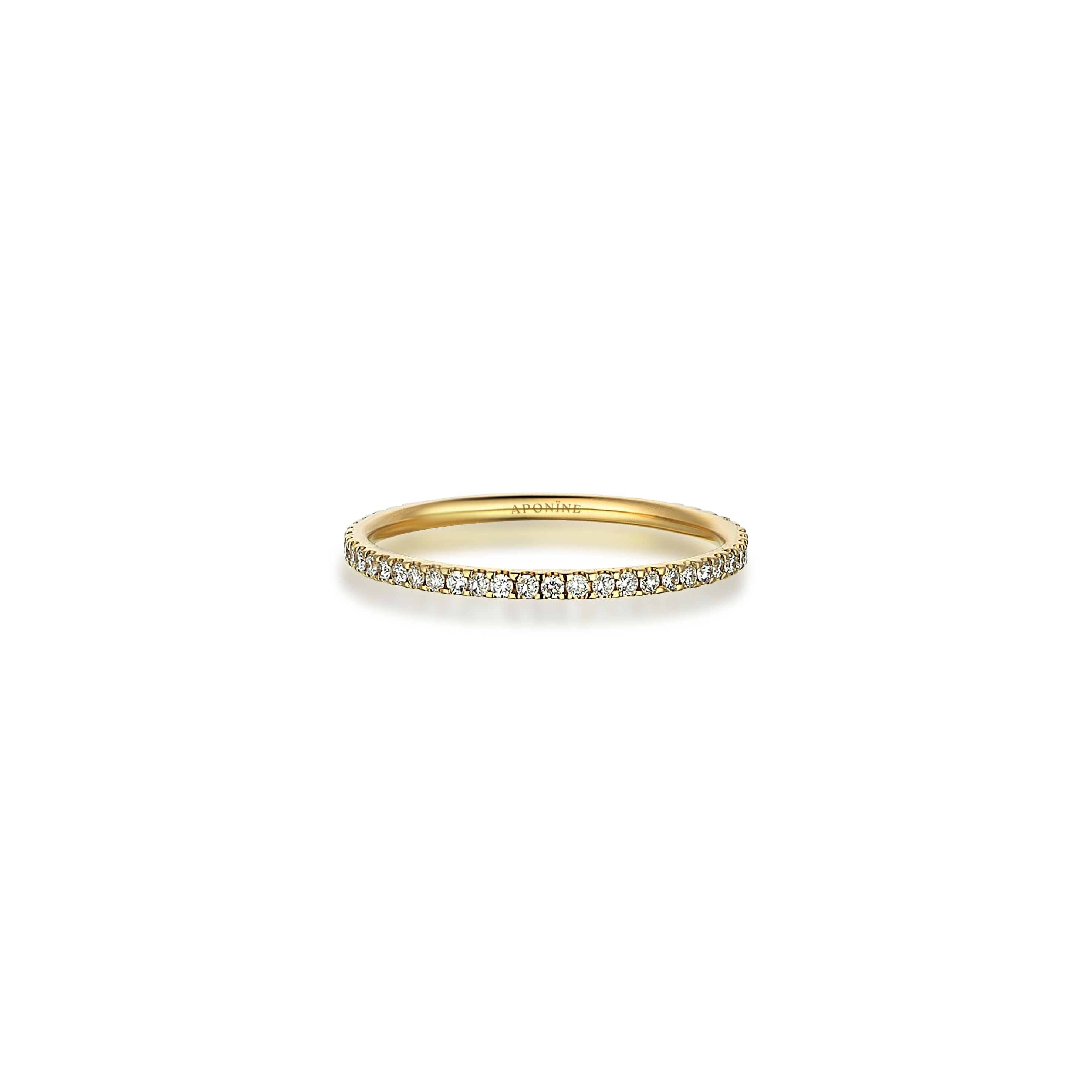 Single Ring With Diamond