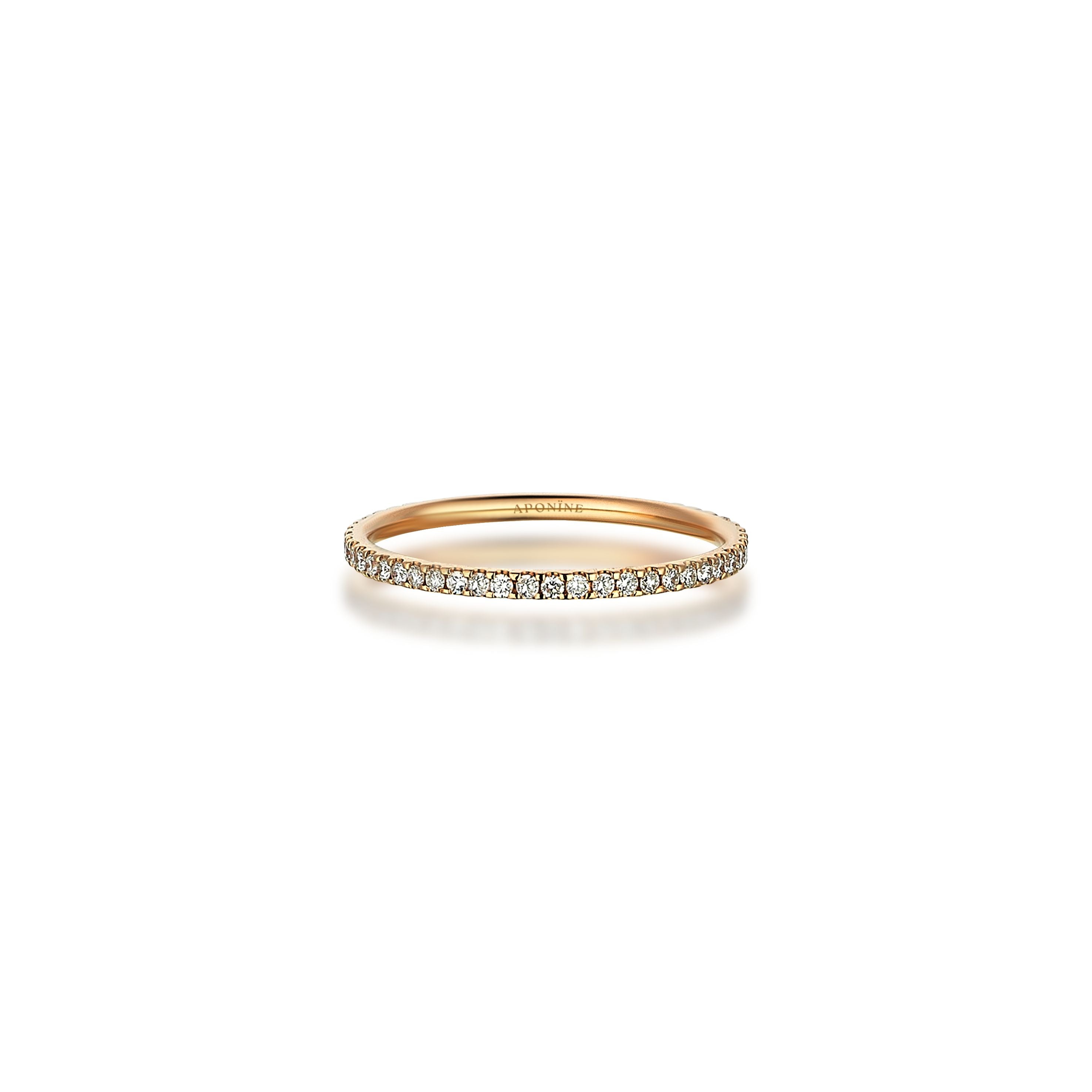 Single Ring With Diamond