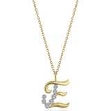 Diamond Love Letters E Necklace