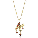 Pave Melting K Necklace