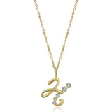 Diamond Love Letters H Necklace