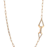 Rose Chain with Diamond