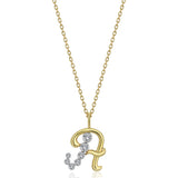 Diamond Love Letters A Necklace