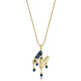 Pave Melting N Necklace