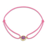 Bonbons Strings Bracelet with Amethyst