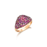 All Over Bonbons Ring - Pink Sapphire