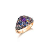 All Over Bonbons Ring - Multicolor Sapphire