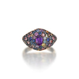 All Over Bonbons Ring - Multicolor Sapphire