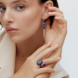 Pebble Yüzük - Yakut &  Pembe Safir