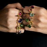 Bonbons Ring - Pink Sapphire&Tanzanite