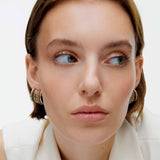 Siyah Pırlantalı Özel Gün Küpeleri