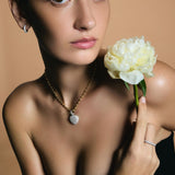 The Full Heart Choker with Allover Diamond