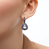 XL Bonbons Küpe - Ametist & Safir