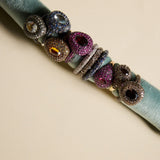 Bonbons Yüzük - Turuncu Safir