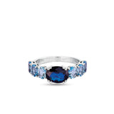 Açık Mavi Safir Yüzük