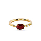 Tek Yakut  Yüzük