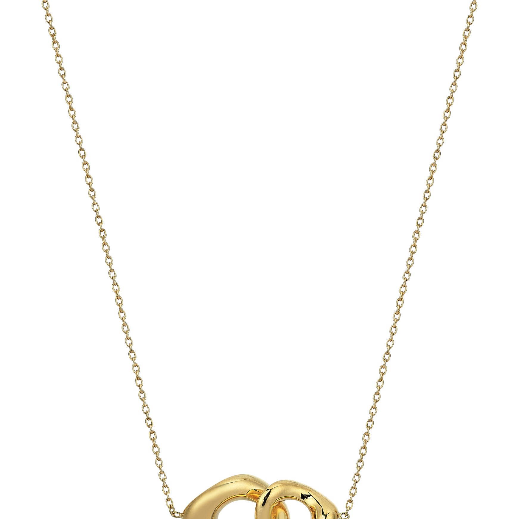 Mini Pebble Link Necklace