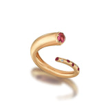 Flip Ring with Pink Tourmaline