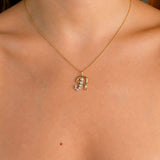 Diamond Love Letters A Necklace