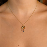 Melting E Necklace