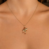 Pave Melting K Necklace