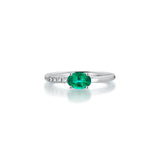 Emerald Single Ring